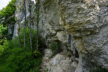 Beim Teufelstorfels im Laucherttal, Schwäbische Alb
