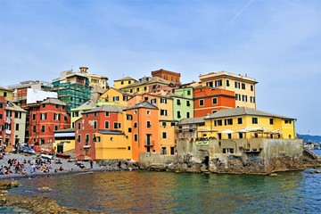 Easter Sunday in Boccadasse 2, Genoa, Liguria, Italy