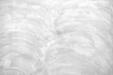 Texture of brushed white concrete wall texture - dirty background