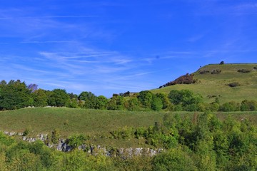 Late September sunshine on the Monsal trail, Derbyshire