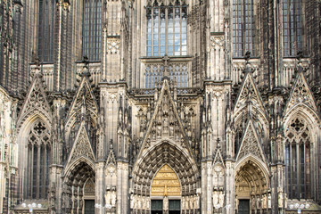 Fototapeta premium Facade of the Cologne Cathedral