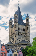 Great Saint Martin Church in Cologne