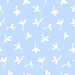 Flower seamless pattern