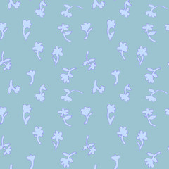 Fototapeta na wymiar Flower seamless pattern