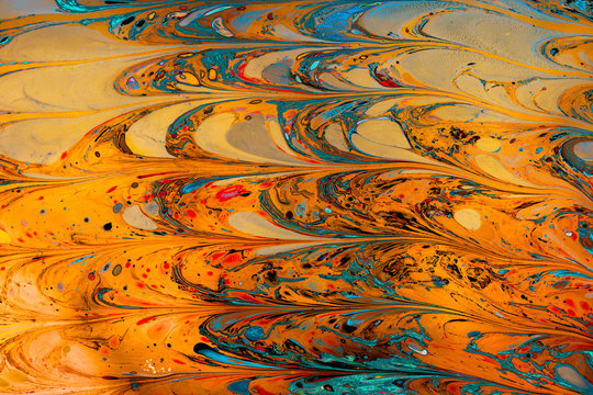 Abstract marbling art patterns  as colorful background