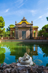 Garden-Park-Maze of the Labyrinth Park of Horta, Barcelona