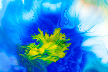 Abstract colored grunge texture. Colorful painting background. Natural luxury. Copy space.