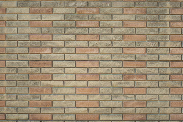 Brown brick wall texture background 
