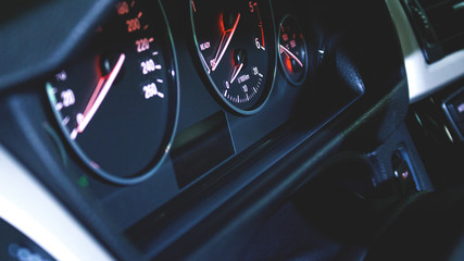 Car interior - dashboard