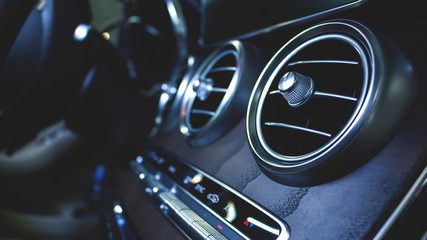 Car interior - air vents