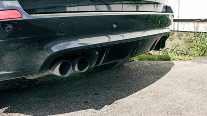 Car exterior - pipes