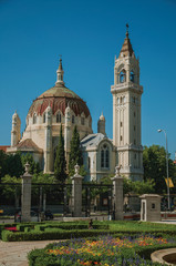 Obraz premium Church facade of San Manuel y San Benito in Madrid