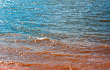 blue water background