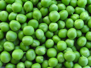 green peas background or texture