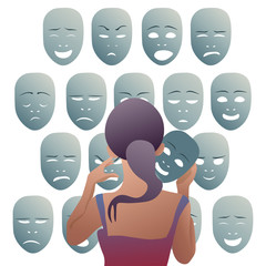  hoice of masks for today