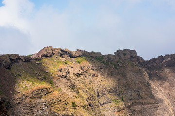 Crater of the volcano Vesuvius. Campania Region, Italy © sapsan777