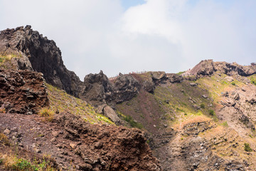 Crater of the volcano Vesuvius. Campania Region, Italy © sapsan777