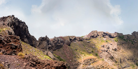Crater of the volcano Vesuvius. Campania Region, Italy. © sapsan777