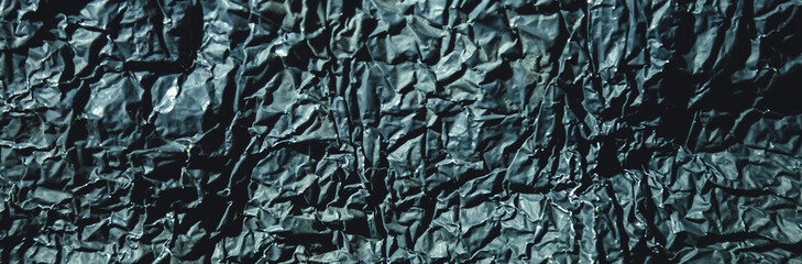 crumpled metal texture close up
