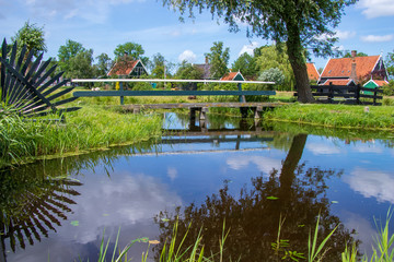 Fototapeta premium landscape with lake