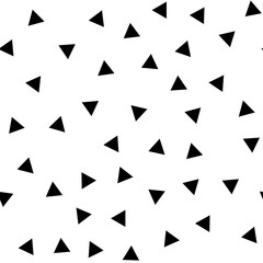 Triangle pattern, seamless texture. Geometric triangles background.