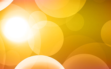 Abstract Bokeh white circle background