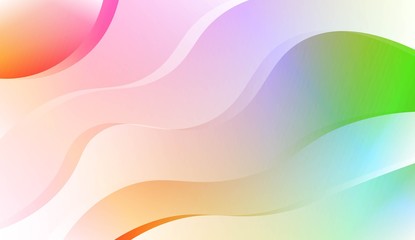 Obraz premium Modern Background With Dynamic Effect. For Your Design Ad, Banner, Cover Page. Vector Illustration with Color Gradient.