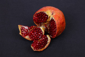 Ripe tasty pomegranate
