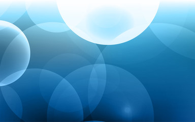 Abstract Bokeh white circle background