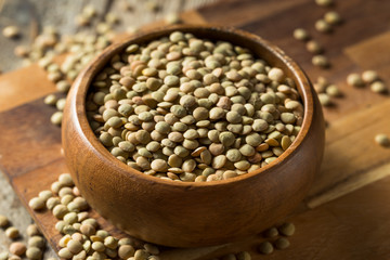 Dry Organic Green Lentils