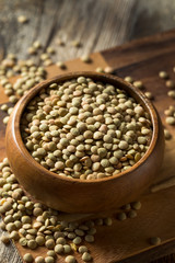 Dry Organic Green Lentils