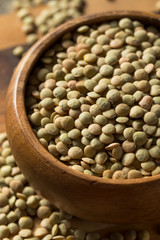 Dry Organic Green Lentils