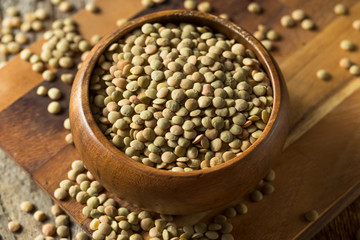 Dry Organic Green Lentils