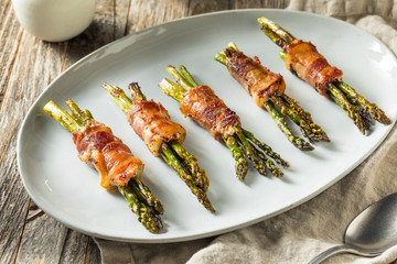 Homemade Bacon Wrapped Asparagus