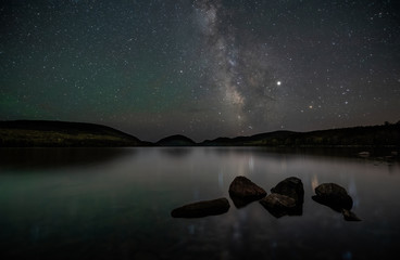Milky Way in Acadia National Park Maine 