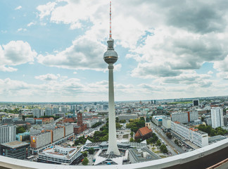 Obraz premium Berliner Fernsehturm