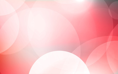 Abstract Bokeh white circle background