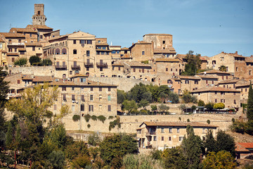 Fototapeta premium beautiful architecture in Tuscany, Italy.