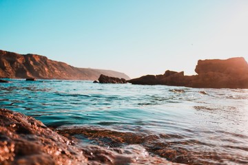 Naklejka premium coast of sea