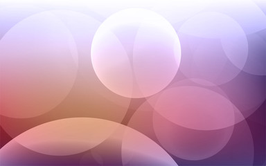 Abstract Bokeh white circle background