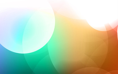 Abstract Bokeh white circle background