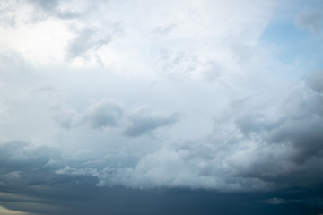 Background of dark clouds beforestorm