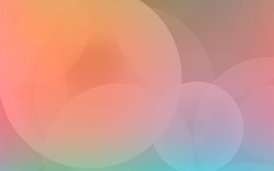 Abstract Bokeh white circle background