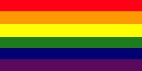 LGBT pride flag. Rainbow flag, LGBTQ flag with CloudS sky, LGBT pride flag or Rainbow pride flag include of Lesbian, gay, bisexual, and transgender flag of LGBT organization for homosexual people
