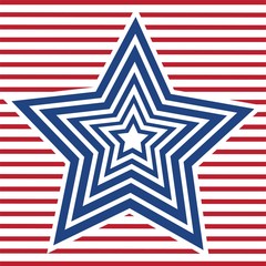 blue stars and red stripes usa flag