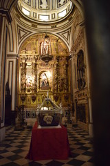 Interior de la Catedral de Burgos, Espaa.