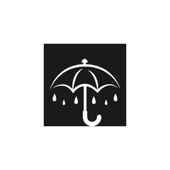 umbrella logo icon vector graphic download