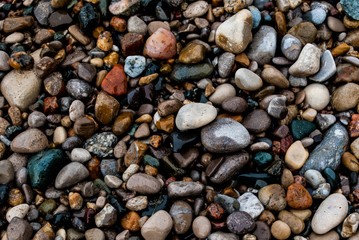 pebbles on the beach