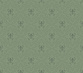 Retro seamless pattern. Background Wallpaper. Vector graphics