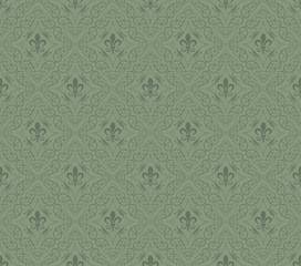 Retro seamless pattern. Background Wallpaper. Vector graphics